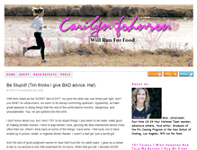 Tablet Screenshot of carilynjohnson.com